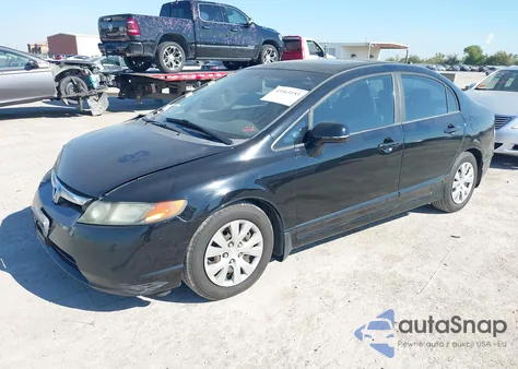 2008 Honda Civic Ex from USA, damaged, VIN 1HGFA16818L102803